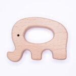 Houten bijtring houten ring olifant