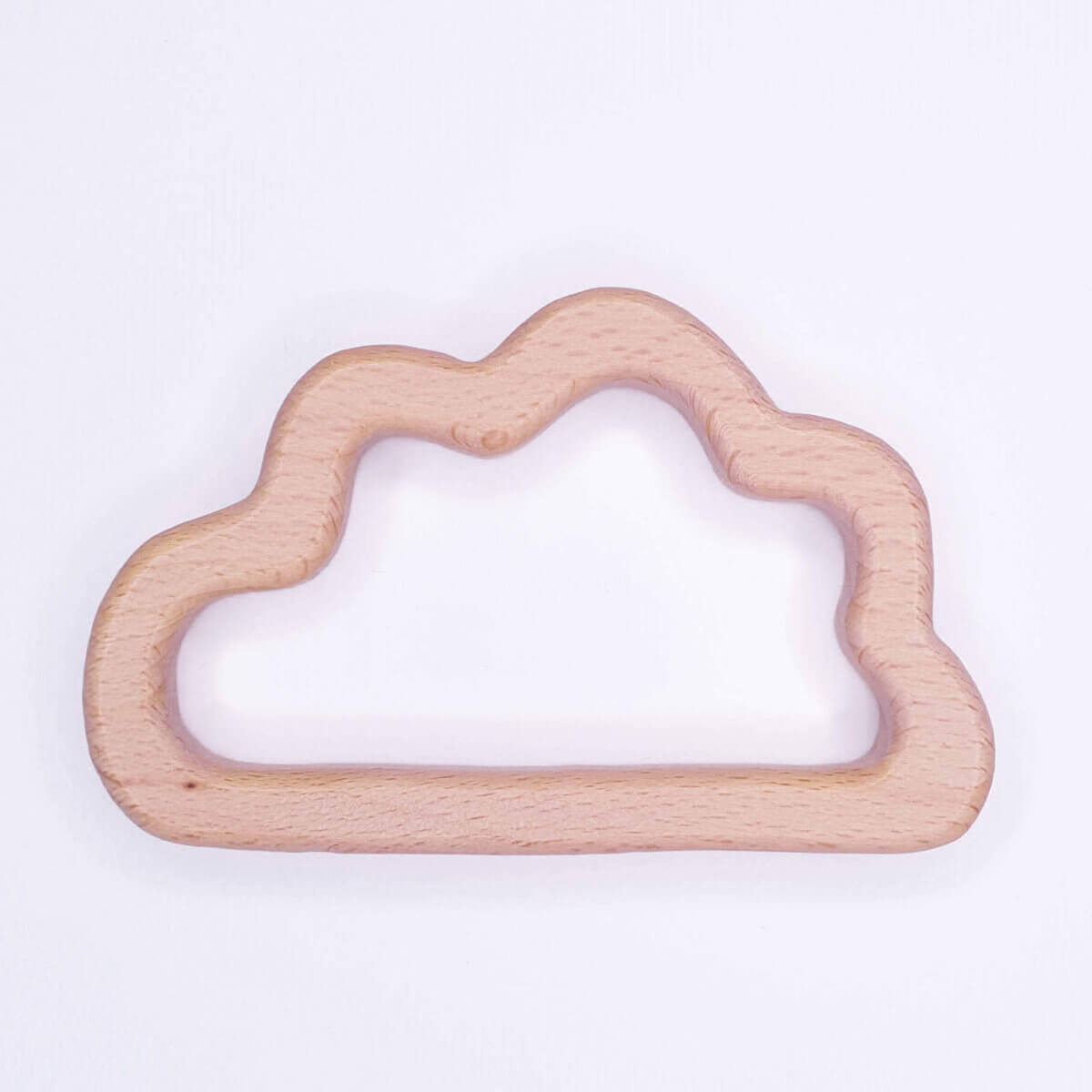 Anneau de dentition en bois Anneau en bois nuage