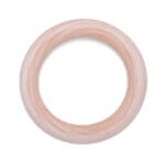 Esdoorn houten ring 10 cm bijtring wagenhanger babygym