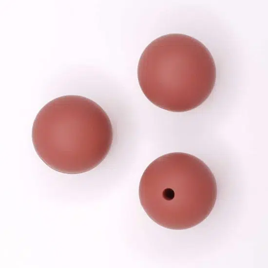 Siliconen kralen 15 mm lever groothandel bpa vrij bijtring baby veilig