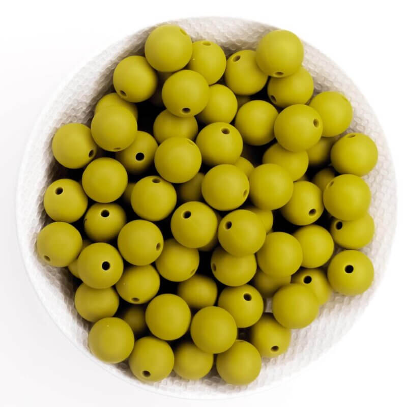 Perles en silicone 12 mm bpa free wholesale willow