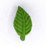 Silikon Perle Blatt Dschungel grün bpa frei