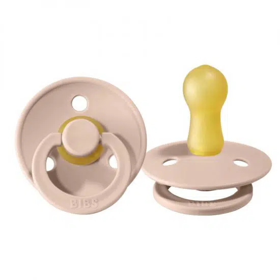 Bibs fopspeen maat 2 speen aanbieding baby blush groothandel roze crème