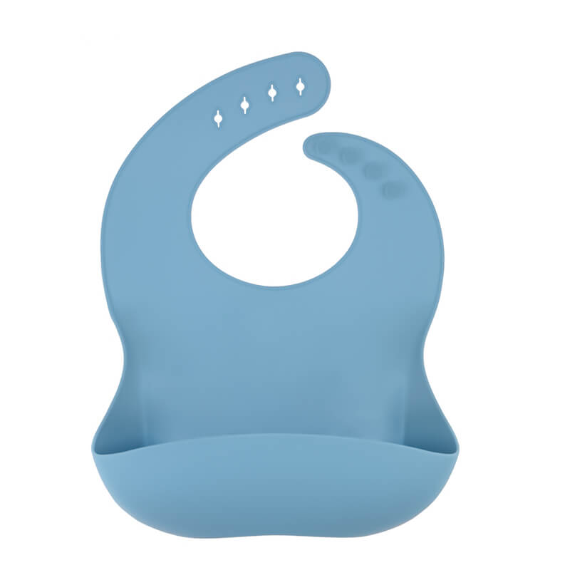 Siliconen slab bpa vrij groothandel slabben baby veilig poeder blauw