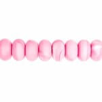 Siliconen kraal abacus 14 mm marmer diep roze baby veilig bpa vrij groothandel