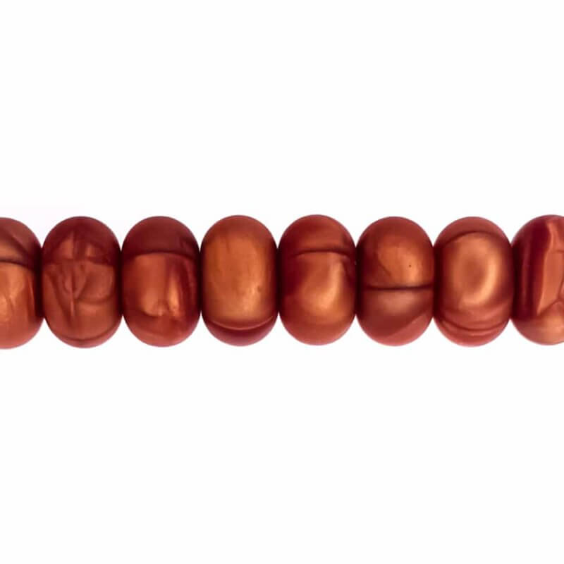 Silicone bead abacus 14 mm copper baby safe bpa free wholesale