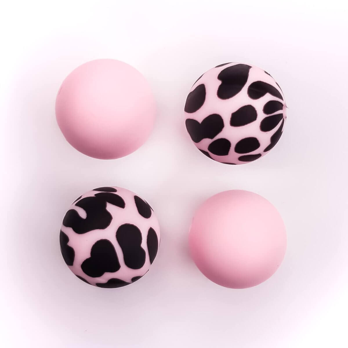 Perzik Roze dierenprint dalmatiër koeienvlek bpa vrij groothandel uniek custom