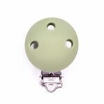 Siliconen speenclip - Pistache Groen