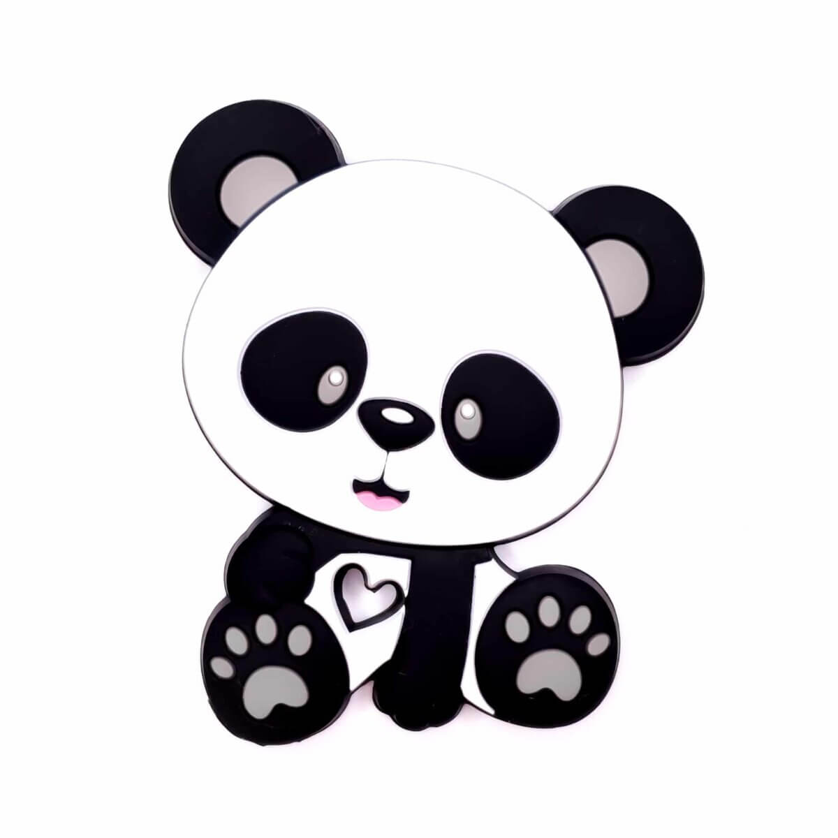 Variant: Panda Bear
Color: Black and White
Made of BPA-free silicone.
CE certified, 100% child safe. For more information on how to use,
read at the bottom of the page. Jootjes Haakcadeautjes