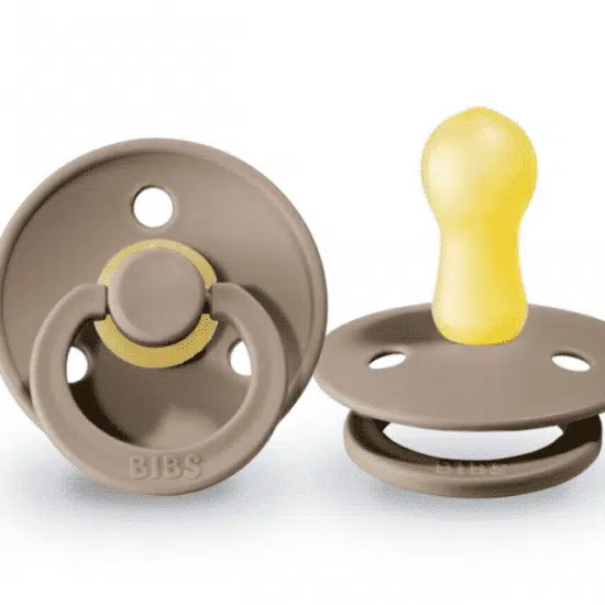 BIBS Fopspeen natuurrubber maat 1 dark oak