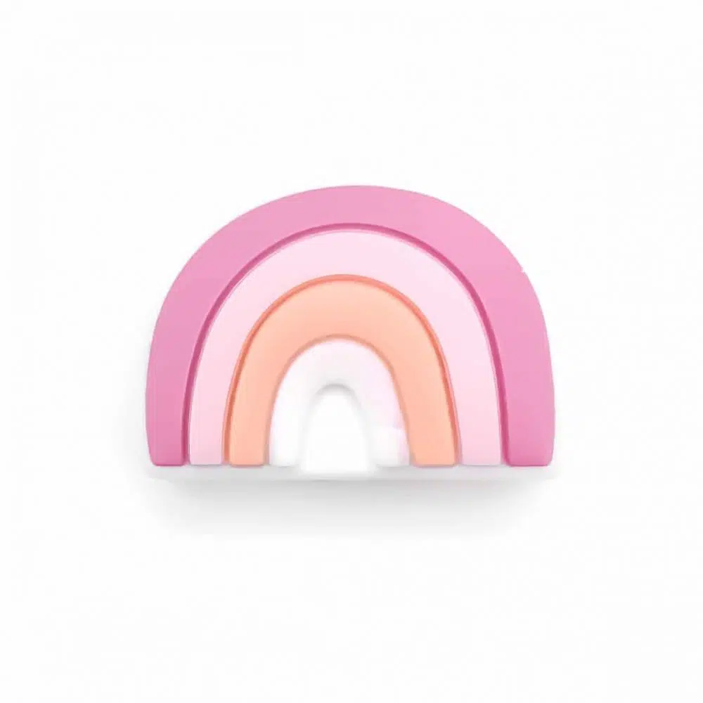regenboog kraal groothandel framboos roze speenkoord