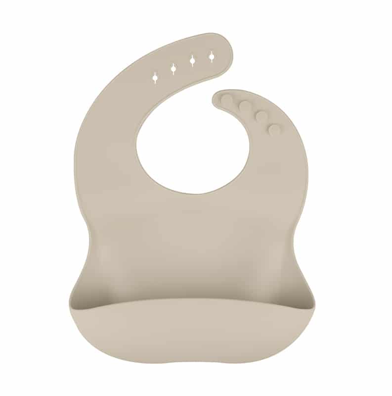 Siliconen slab groothandel baby bpa vrij taupe