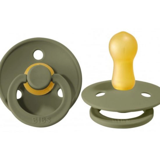 bibs-fopspeen-natuurrubber--olive-t2