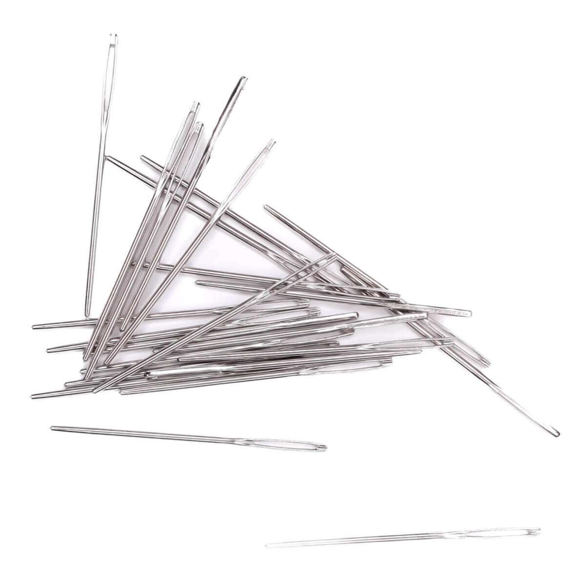 Basting needle for teething ring and baby teething toys silicone beads