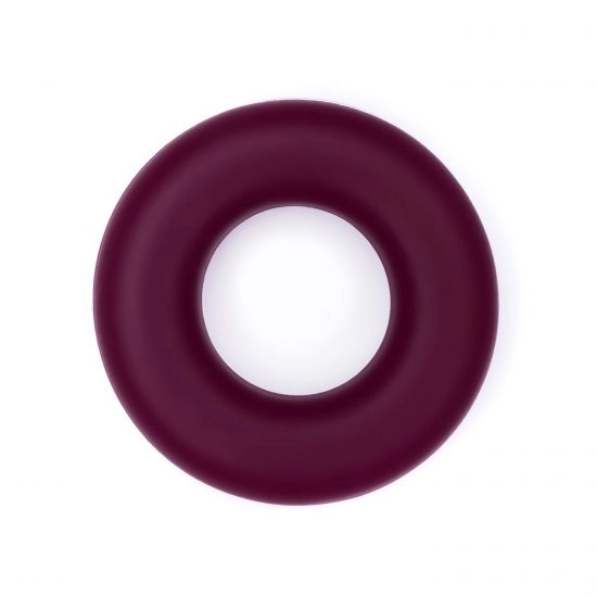 Siliconen ring bijtspeelgoed 43 mm bpa vrij groothandel berry