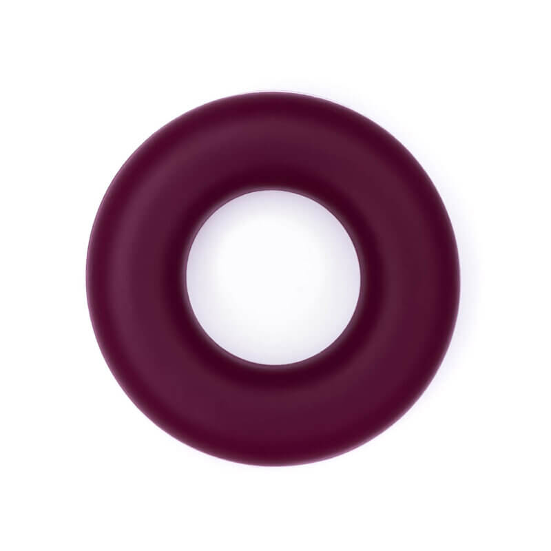 Silicone ring teething toy 43 mm bpa free wholesale berry