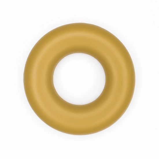 Siliconen ring bijtspeelgoed 43 mm bpa vrij groothandel curry