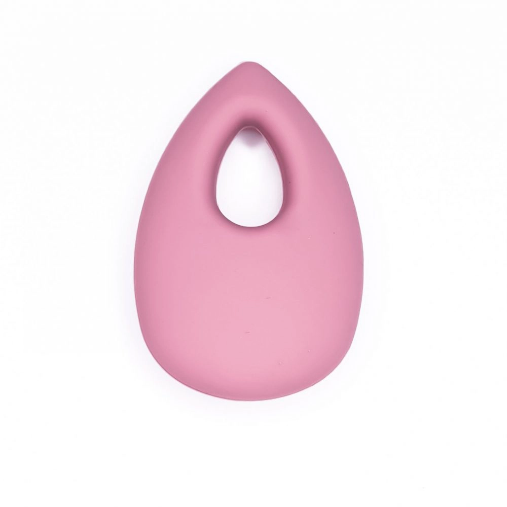 Siliconen bijtspeelgoed groothandel bpa vrij bijtfiguur druppel blush