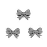 Perles de silicone noeud grossiste bpa free anthracite