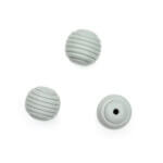 Perles de silicone en nid d'abeille en gros béton sans danger pour les bébés et sans bpa