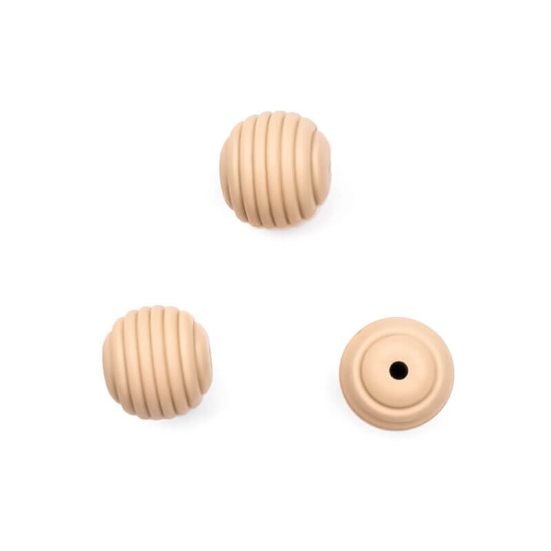 Perles de silicone en nid d'abeille grossiste sable sécurisé pour bébé