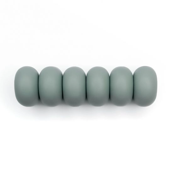 Siliconen kralen abacus tijm 14 mm groothandel
