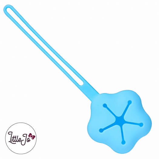 Porte-tétine en silicone Boîte de rangement pour tétines Sans BPA Cadeau de maternité Sans BPA Bleu ciel clair