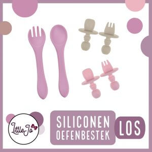 Siliconen bestek BPA vrij los voor kinderservies kom
