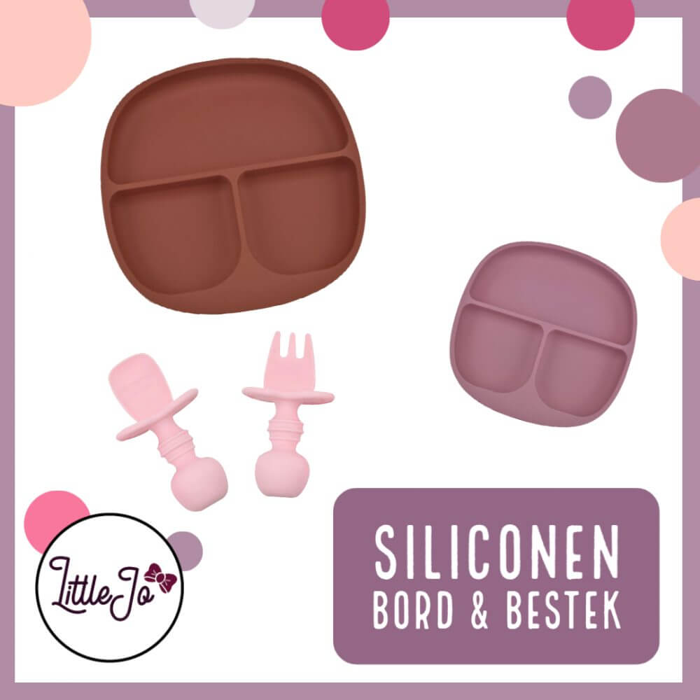 Siliconen bord groothandel wholesale kinderservies bpa vrij baby bestek