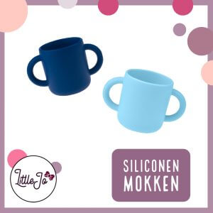 Siliconen mokken bpa vrij baby peuter