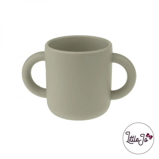 Siliconen drinkbeker mok Groothandel BPA vrij kinderservies Green Tea