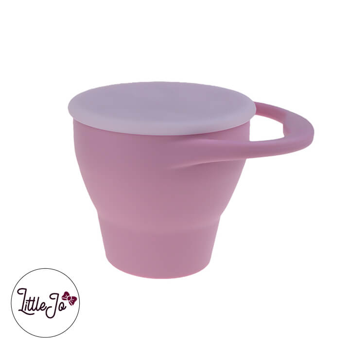 Silicone Snack Cups LittleJo BPA free Wholesale Wholesale Raspberry