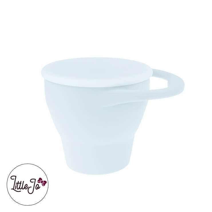 Silicone Snack Cups LittleJo BPA vrij Groothandel Wholesale IJs Grijs