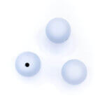 Perles en silicone grossiste bpa free dummy cord ice cream grey