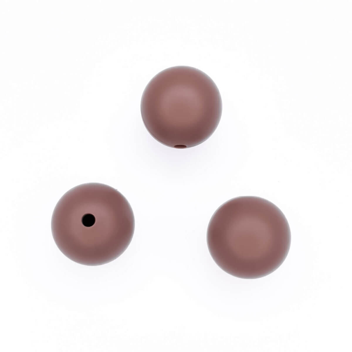 Perles en silicone grossiste bpa free dummy cord brownie