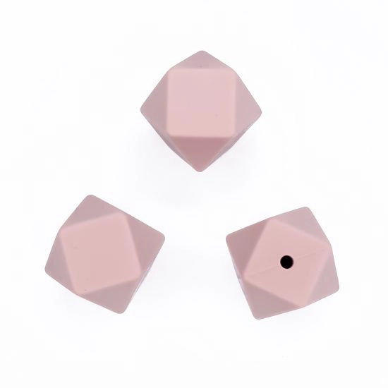 Siliconen kralen groothandel bpa vrij speenkoord pale rose
