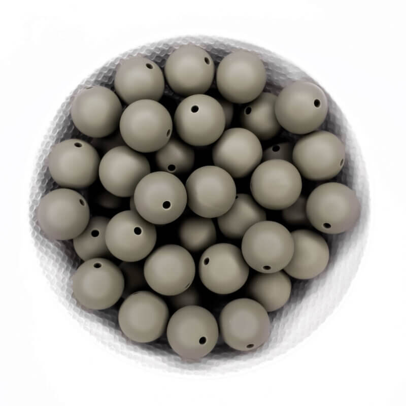 Perles en silicone grossiste bpa free dummy cord green tea