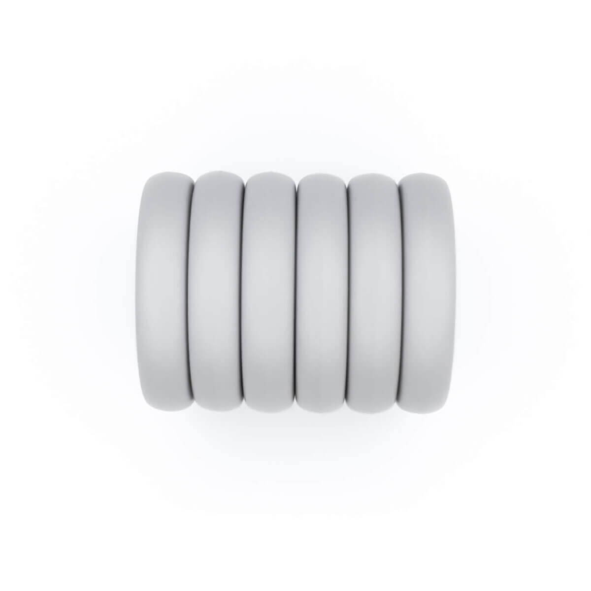 Color code: Light Gray
Material: 100% BPA free silicone material, fully chemically safe tested according to EN-71.
Type: Circlet, flat and oval, 25 mm diameter Jootjes Haakcadeautjes
