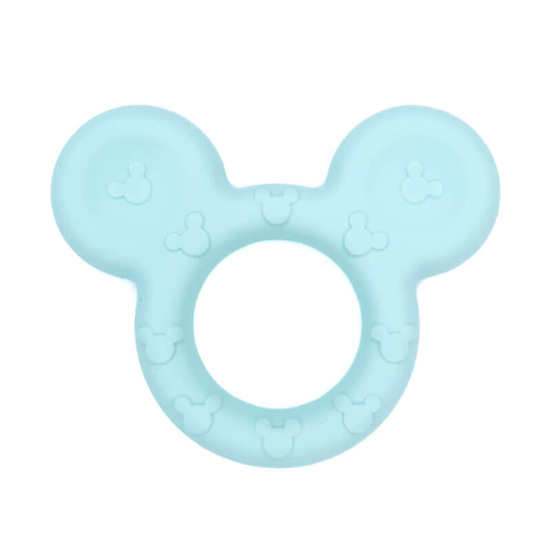 Figurine de dentition Mickey vert menthe bpa free baby safe wholesale