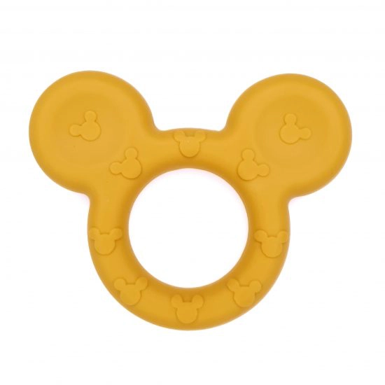 Mickey bijtfiguur oker geel bpa vrij baby veilig groothandel