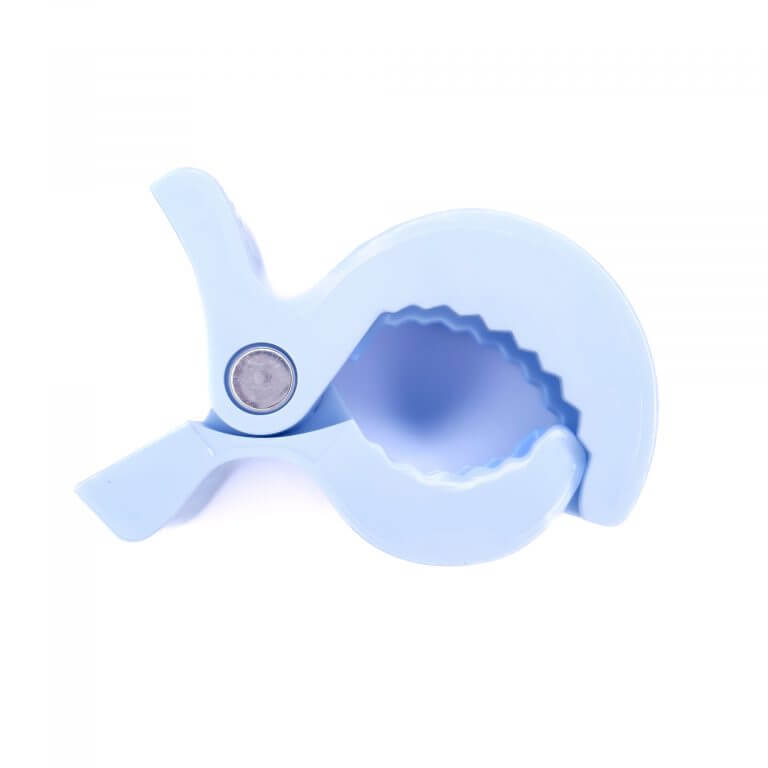 Wagenklem hydrofiel doek klem licht poeder blauw groothandel baby