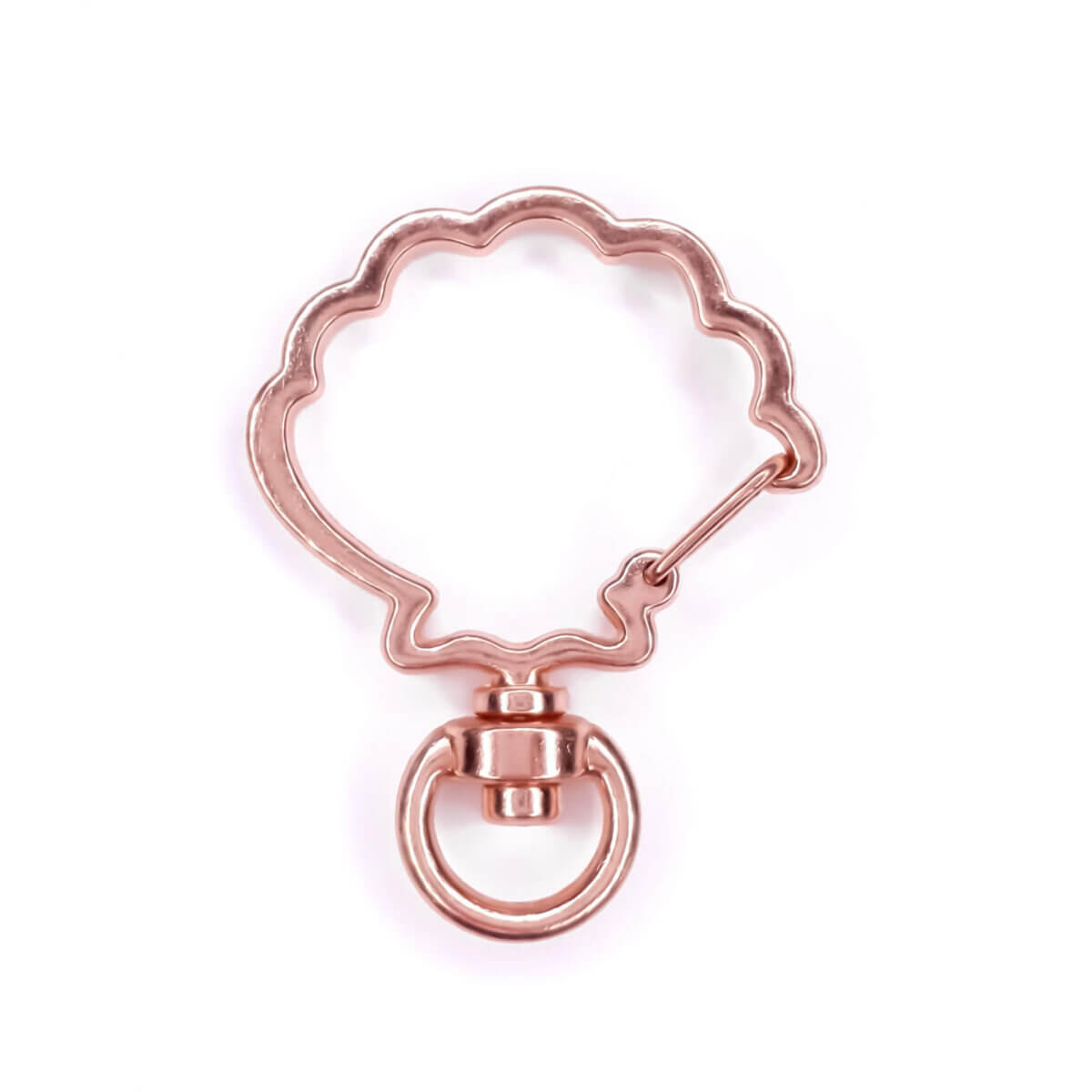 Luxe sleutelhangers - Schelp - Zilver, Rosé Goud en Glanzend Goud <ul> <li>3 keuze kleuren: Zilver, Rosé Goud en Glanzend Goud</li> <li>Met zowel een sleutelring als een ketting voor bevestiging</li> <li>Grote ster, formaat ca 29 mm.</li> <li>Grotere musketonhaak dan standaard musketonhaak sleutelhanger, formaat 20 mm.</li> </ul> Jootjes Haakcadeautjes