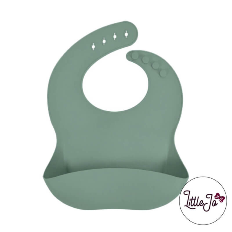 Silicone bib - Dark Thyme