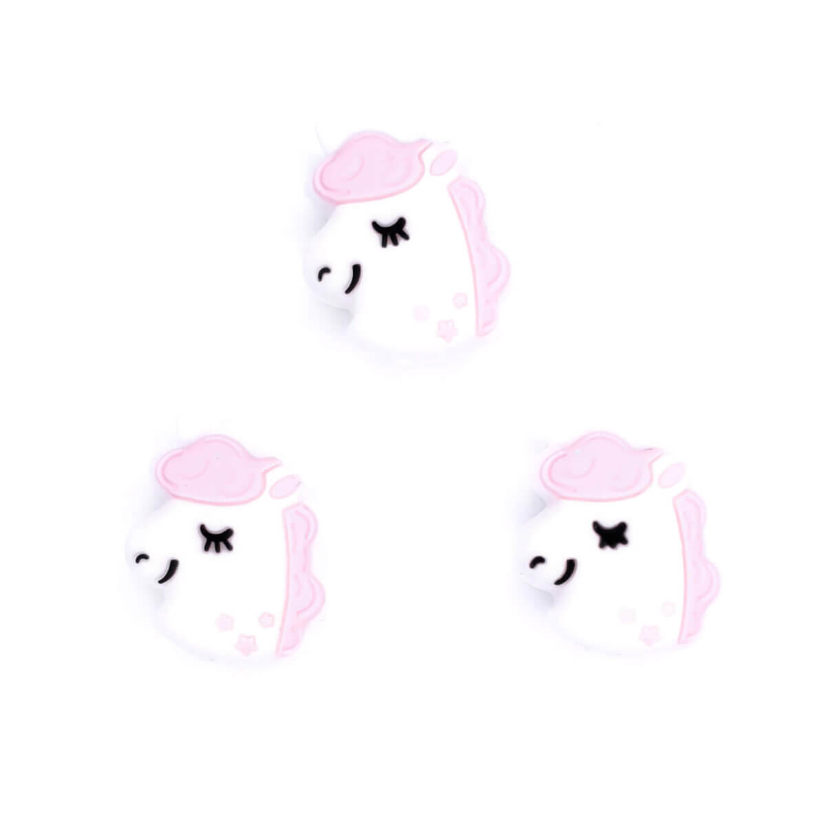Variant: Unicorn/Unicorn
Color: Soft Pink Made of BPA-free silicone. Fully chemical safe tested according to EN-71, 100% child safe. For more information on how to use it, read at the bottom of the page. Jootjes Haakcadeautjes