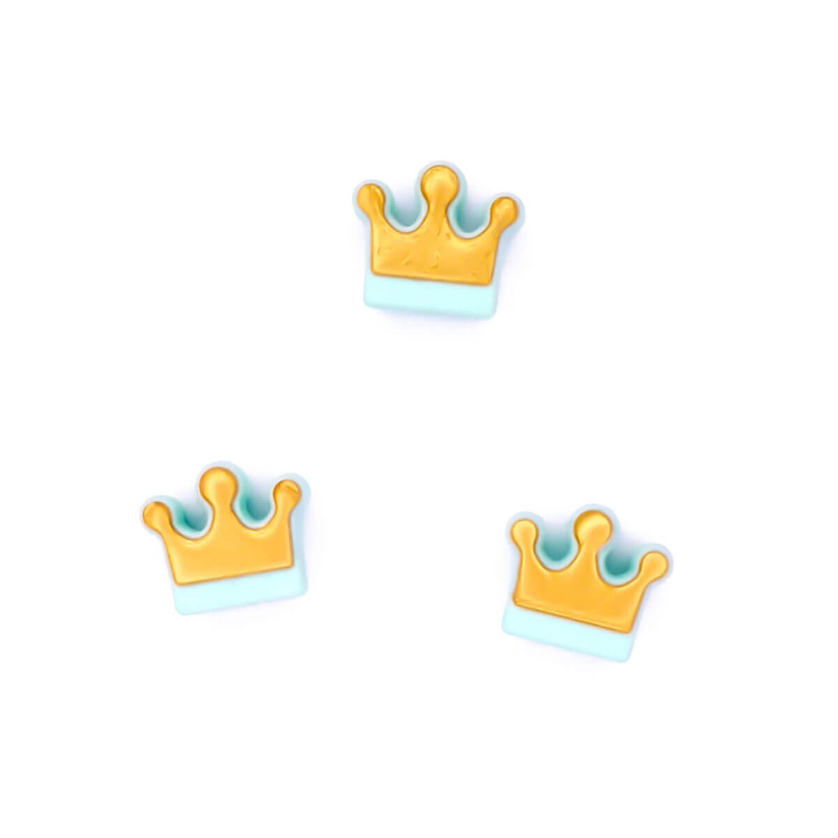 Variant: Crown
Color: Mint with Gold Made of BPA-free silicone. Fully chemical safe tested according to EN-71, 100% child safe. For more information on how to use it, read at the bottom of the page. Jootjes Haakcadeautjes
