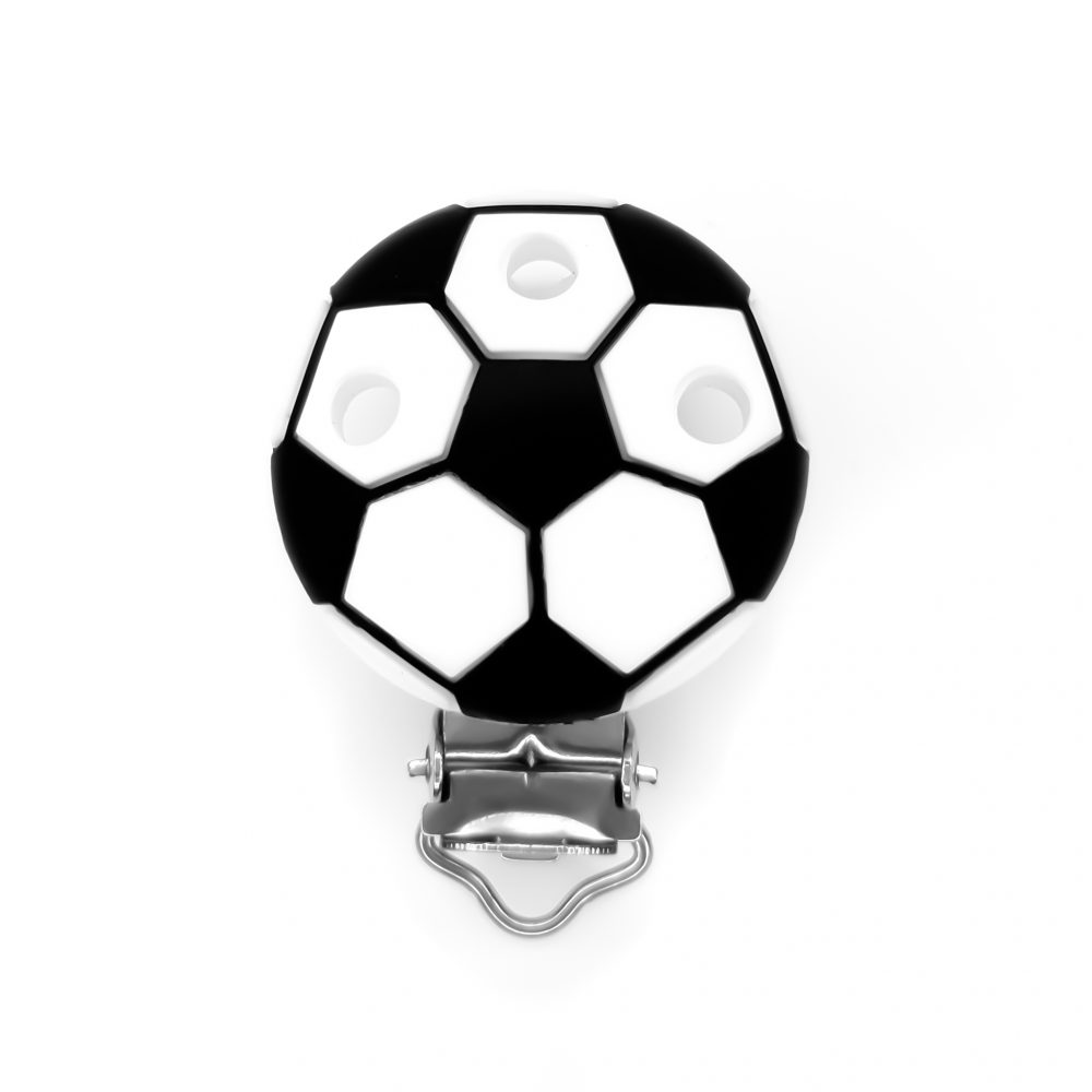 Siliconen speenclip - Voetbal