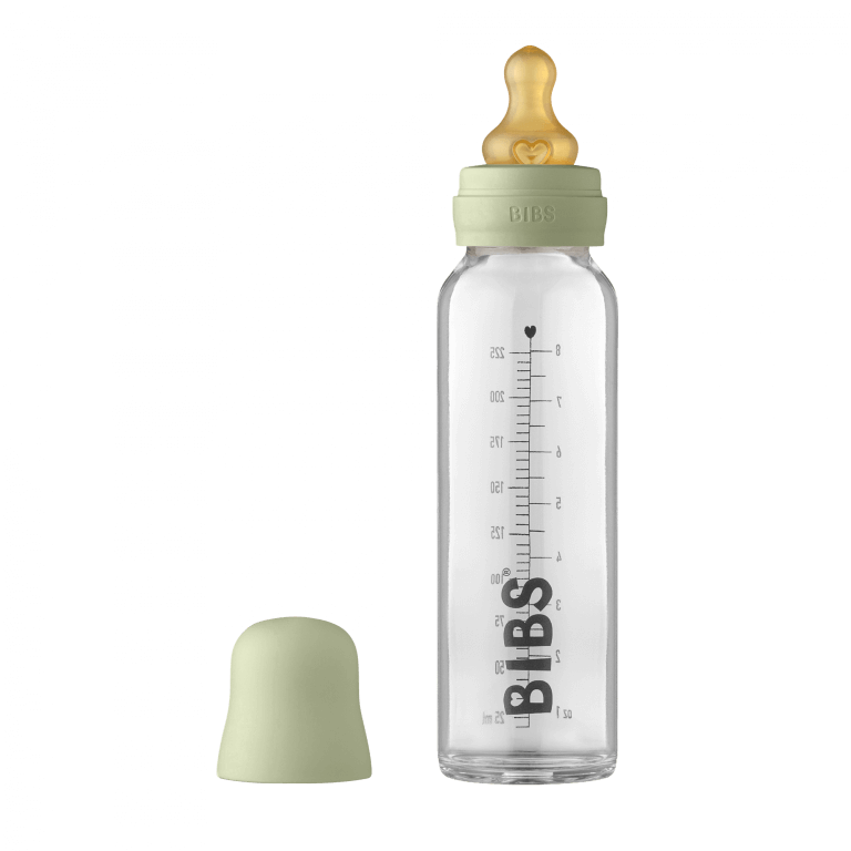 BIBS feeding bottle glass bottle sage wholesale buy 225 ml