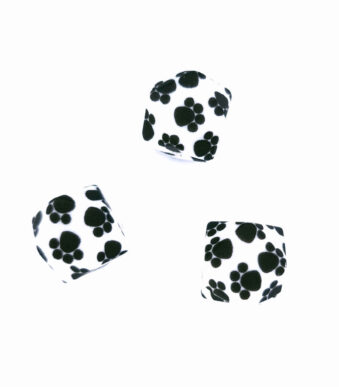 Siliconen kralen happy feet groothandel inkopen hexagon