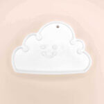 Silicone teething figure cloud buy wholesale white