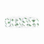 Green leaves blaadjes print siliconen abacus kralen groothandel inkopen